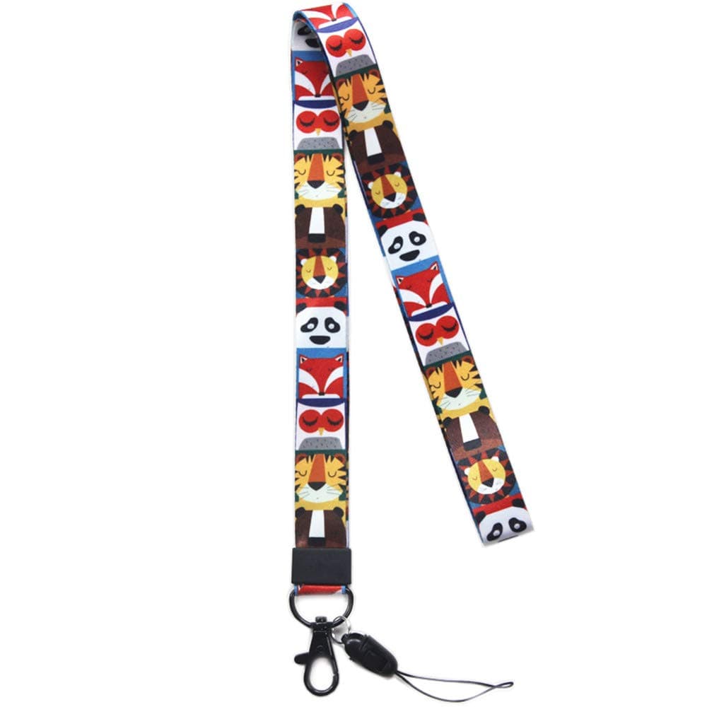 Lanyard Neck Strap, Two-Sided Printing in Full Colour and for Mobile ID Badge Keys mp3 USB Holder.
