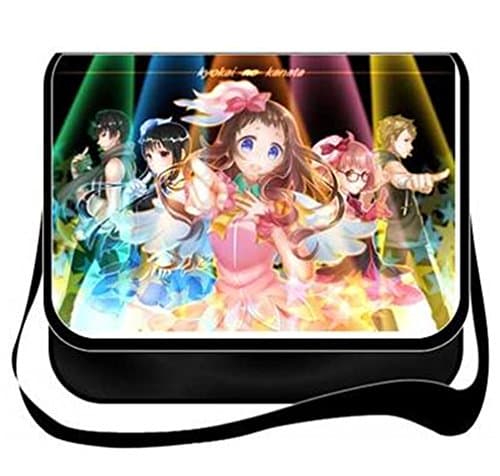Bootores Kyoukai no Kanata Pattern Canvas Messenger Bag Shoulder School Bags -20