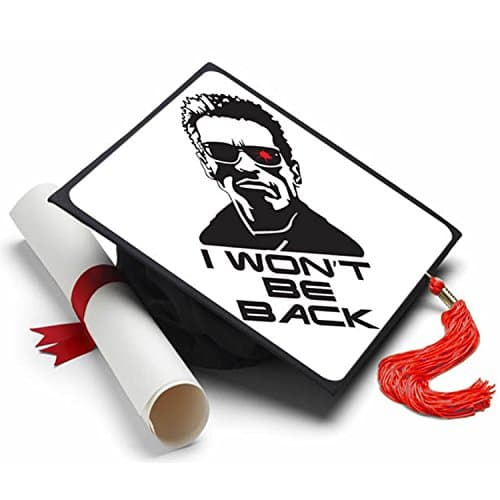 The Terminator Grad Cap Topper, Grad Cap Decorations or Graduation accessory