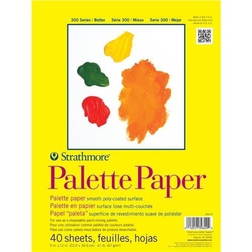 Strathmore Palette Paper Pad 9x12-40 Sheets