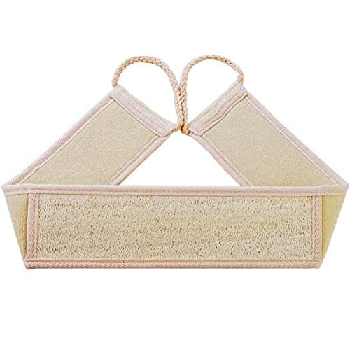 Loofah Bath Sponge Exfoliating Back Scrubber Deep Clean &amp; Invigorate Your Skin Long Shower Luffa Sponge Body Sponge Scratcher Bathing Sponge for Shower for Men and Women