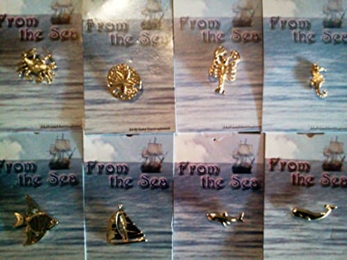 Sea Themed Brooch Pins