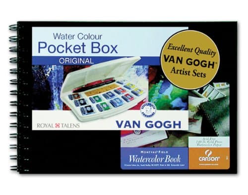 Van Gogh Watercolor Giftbox Set Half Pans