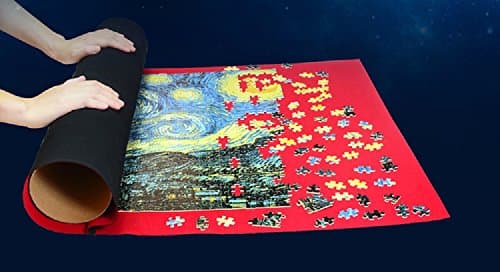 Marvelous Monkey Puzzle Accessories - Jigsaw Puzzle Roll Up Mat for 500 and 1000 Pieces