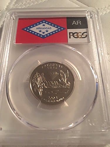 2003-S Clad Proof Arkansas quarter graded PCGS PR69DCAM