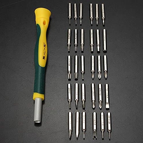 Screwdriver Set 31 In1 Hand Tool Durable Metal For Easy Storage And Accessibility Precision Ground Chrome Vanadium Steel Tips
