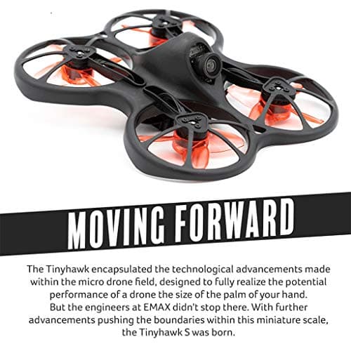 Prevently Emax TinyhawkS 75mm F4 OSD 1-2S Micro BNF 600TVL CMOS Indoor FPV Racing Drone