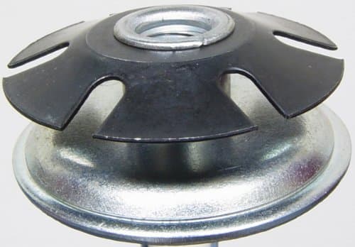 Oajen Metal Threaded Star Type Insert Adapter for 1-1/2" OD Round tubing, 5/16" - 18 Thread, Pack of 20