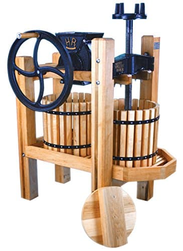 Double Tub Cider Press & Motorized Grinder Complete Kit