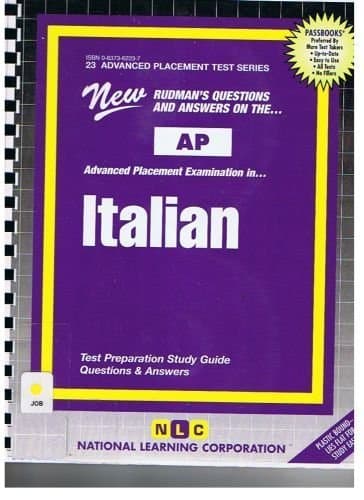 ITALIAN (Advanced Placement Test Series) (Passbooks) (ADVANCED PLACEMENT TEST SERIES (AP))