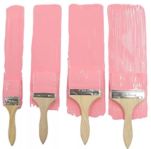 2" 3" 4" Premium Wool Paint Brushes with Wooden Handle for Any Paint Job, Oil Stain, Wax, Varnish, Glue, Art &amp; Craft Project; Use For Professional &amp; Amateur Projects