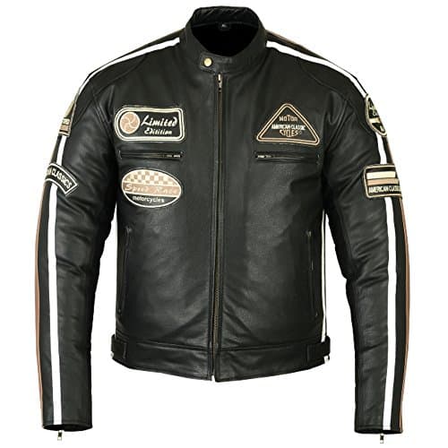 Vintage Brown Men's Motorcycle Jacket