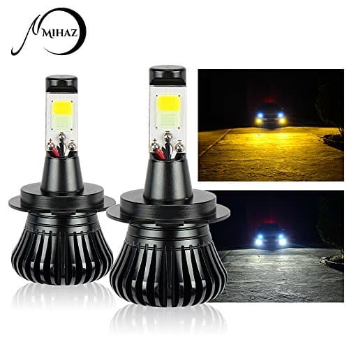 Mihaz 4 Pcs Interior Footwell Underdash Light Kit,36 LEDs 16 Colors Neon Decoration Lights Strips with Sound Active Function and APP Control (14 cm)