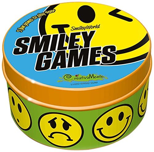 CreativaMente 501 Box Sets, Smiley Games - 5 Fun Games to Play 4Ever, 5 Divertentissimi Giochi
