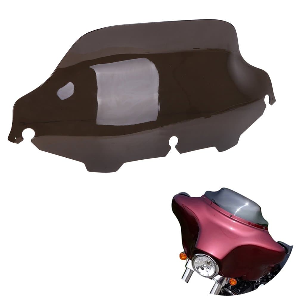 Harley Touring Street Glide Electra 8" Wave Racing Windshield Windscreen