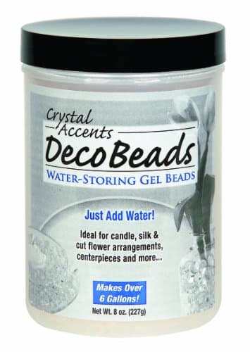 Deco Beads DB-Y08 Yellow 8-Ounce Jar