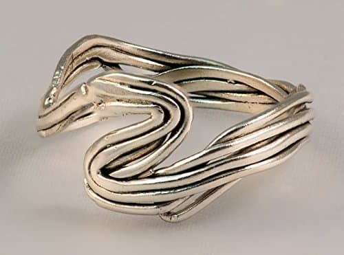 Long and Winding Road Wedding Band