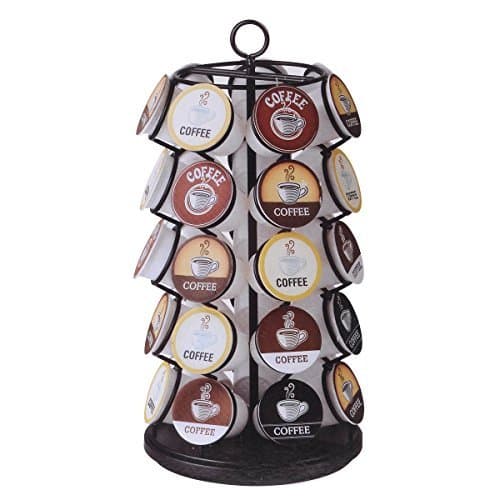 35 K-cups Pods Carousel Storage Coffee Holder Rack Organizer K Cups Cup