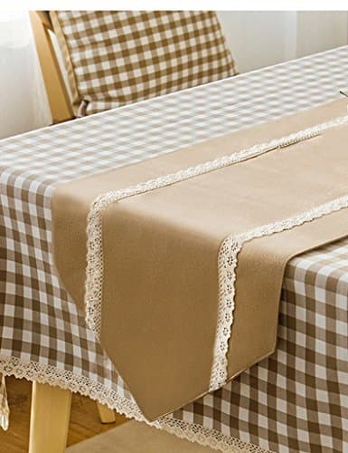 TABLE RUNNER ERRU Tablecloth Table Mat European Fabric Coffee Table TV Cabinet Tablecloth Bunting Tablecloth (Size : 35 * 240cm)