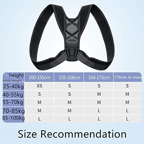 Posture Aligner Posture Corrector Spinal Support for Men and Women, for Clavicle Support, Back, Shoulder, and Neck Pain Relief Reduce Lower and Upper Back Pains