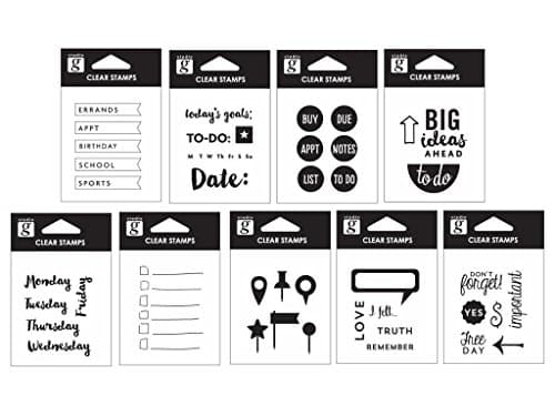 Studio G SUGVC-64.1 Clear Stamps 2EA/9 Bulk (Pack of 18)