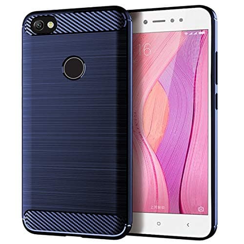 Xiaomi Redmi Note 5A Prime Case, TPU Cover Protective Shockproof Shatterproof Durable Hybrid Protective Slim Lightweight case - Blue