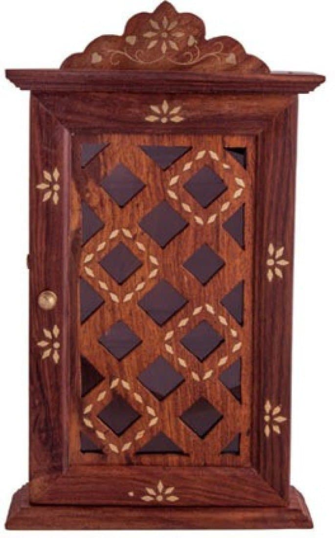 Artesia Jali Work Key Holder (Brown)