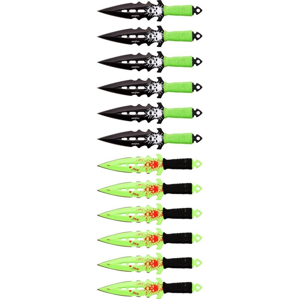 Perfect Point PP-095-12-MC PP-095-12 Throwing Knife Set 6" Overall