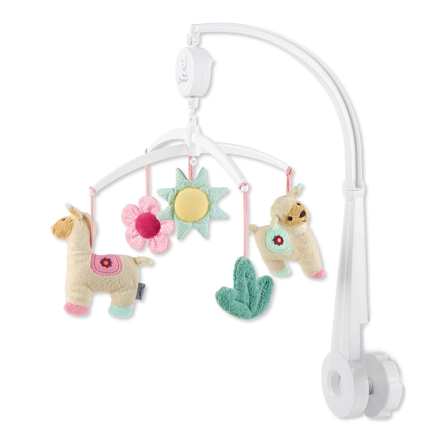Sterntaler (STF7Q) Musical Mobile Lama, Multicoloured