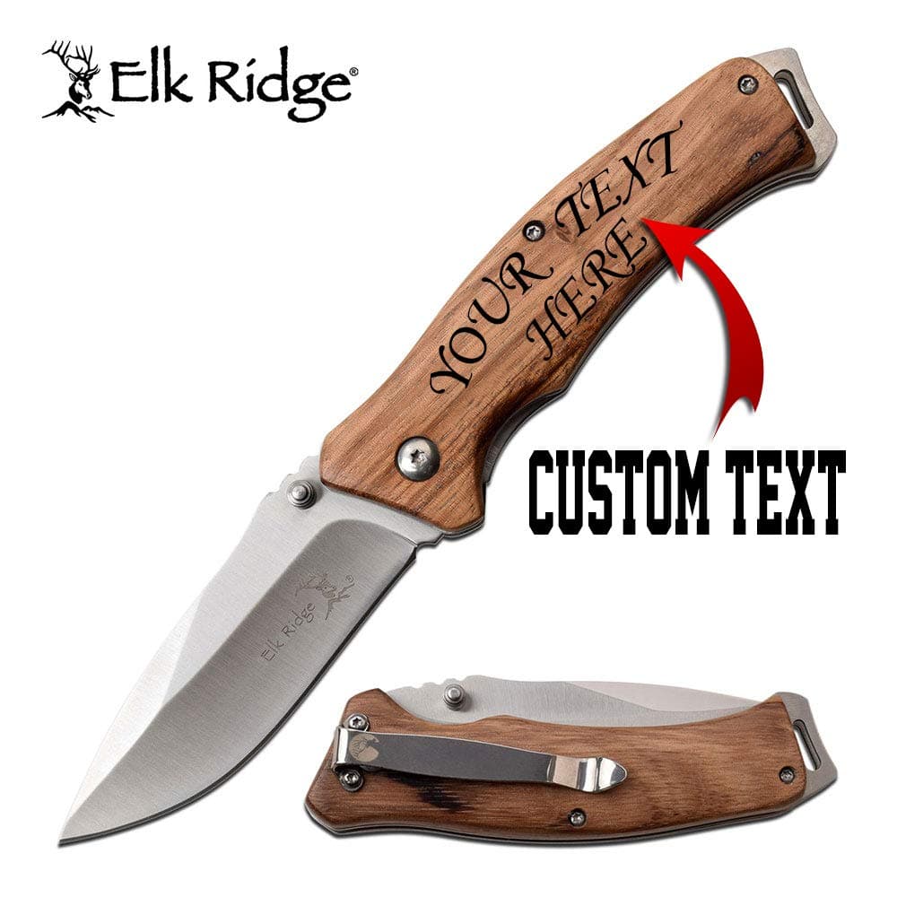 Just Customized Personalized M Tech Knife For Groomsman, wedding,Father's Day Gift, Engraved With Your Personalizations, Design Your Own