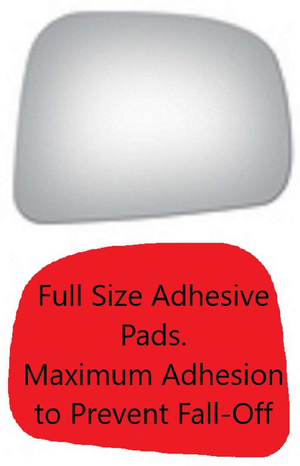 Mirrex 83199 Fits Passenger Right Side Replacement for Nissan Versa 2007 2008 2009 2010 2011 2012 Mirror Glass