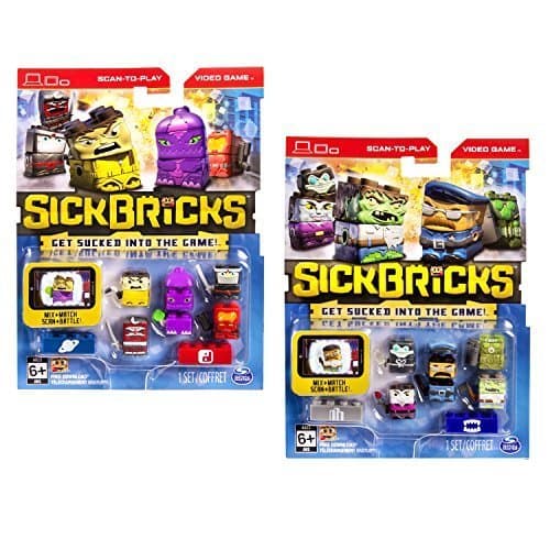 Sick Bricks, 10 Character Pack Monsters vs. City & Space vs. Ninja by Sick Bricks