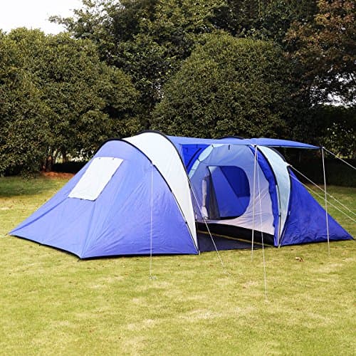 WATERPROOF CAMPING TENT FOR 6-8 PERSONS QUICK AND EASY SETTING GREAT BREATHABILITY