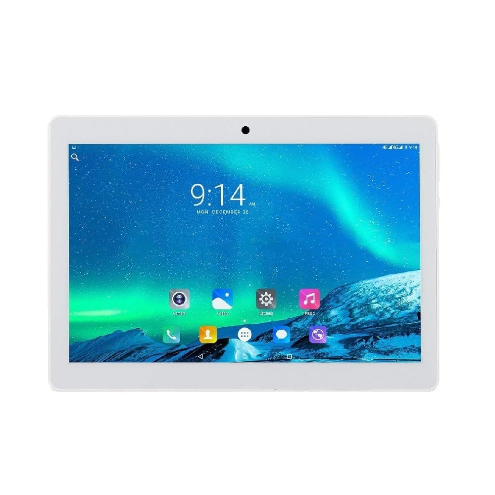 10 Inch 1280x800 IPS Tablet PC 2G RAM 32G Storage Android Phone 2M+5M Cameras Quad-core WiFi AGPS 3G SIMfree Unlocked 1080P FHD Bluetooth (Golden)