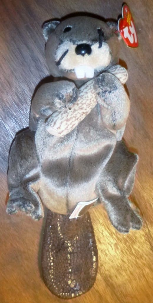 Ty Beanie Babies - Lumberjack the Beaver