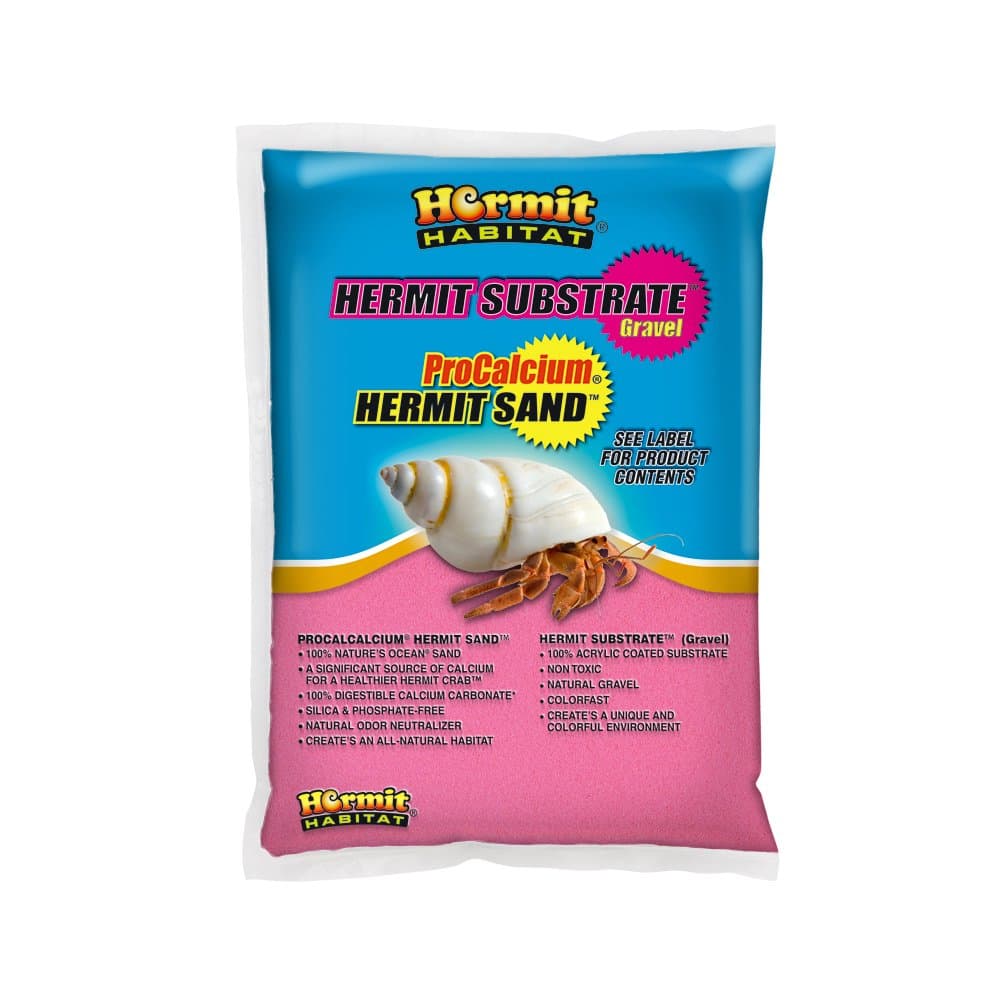 Hermit Habitat Terrarium Sand, 5-Pound, Pink