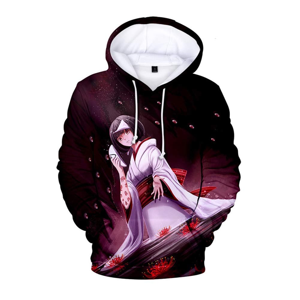 TINGYUANO Noragami Anime Pattern 3D Printed Pullover Hoodie Unisex Plus Size Outwear Sweatshirt