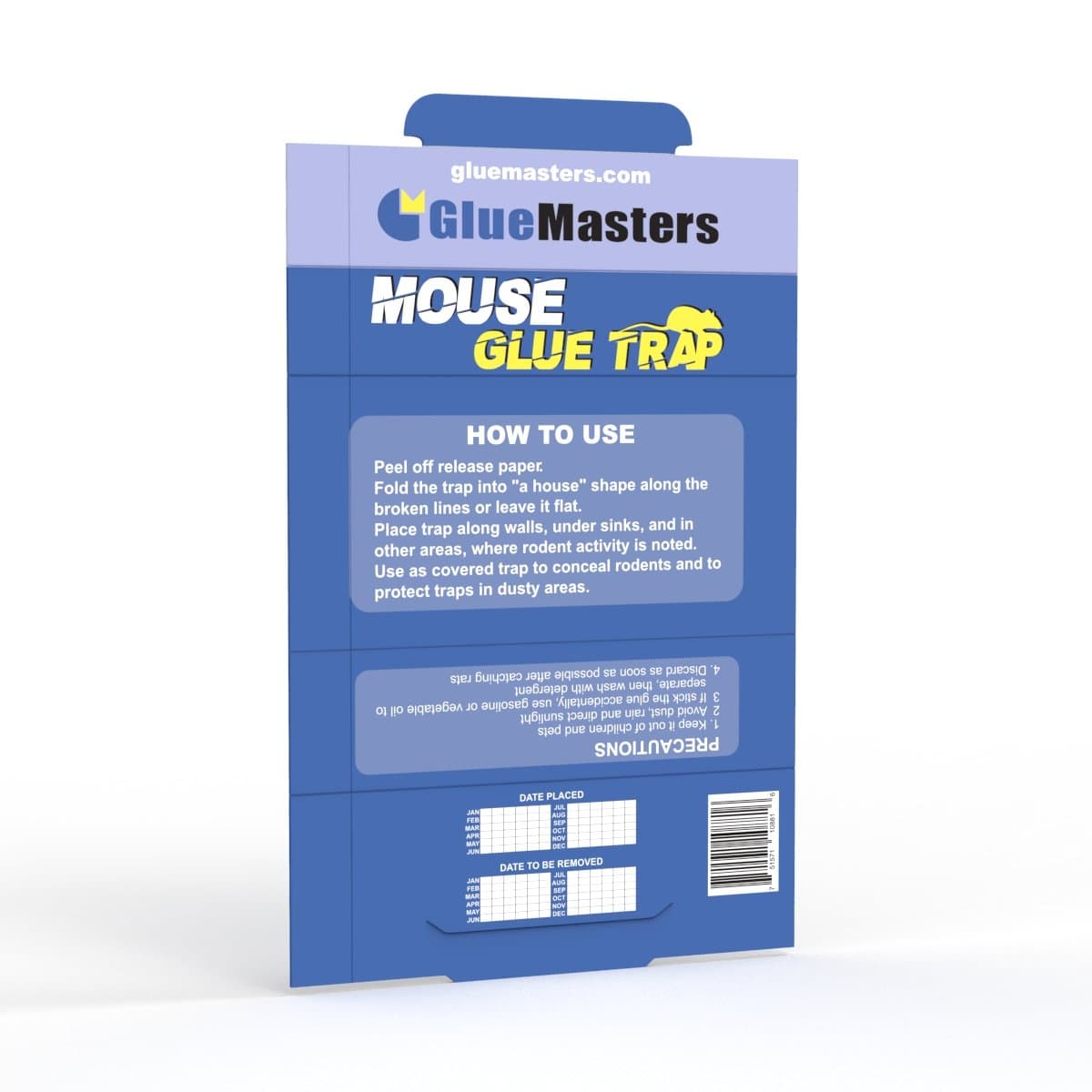 16 Premium Glue Traps for Mouse, Spider, Cockroach, Moth and Other Insects - Industrial Strength Glue Boards for Effective Pest Control by GlueMasters