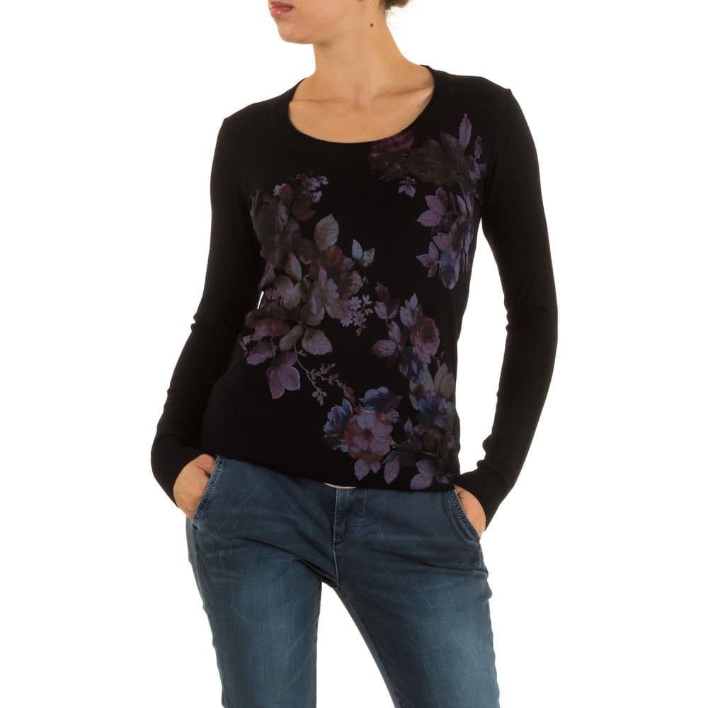 Women's Pullover Rinascimento Print fine knitted pink