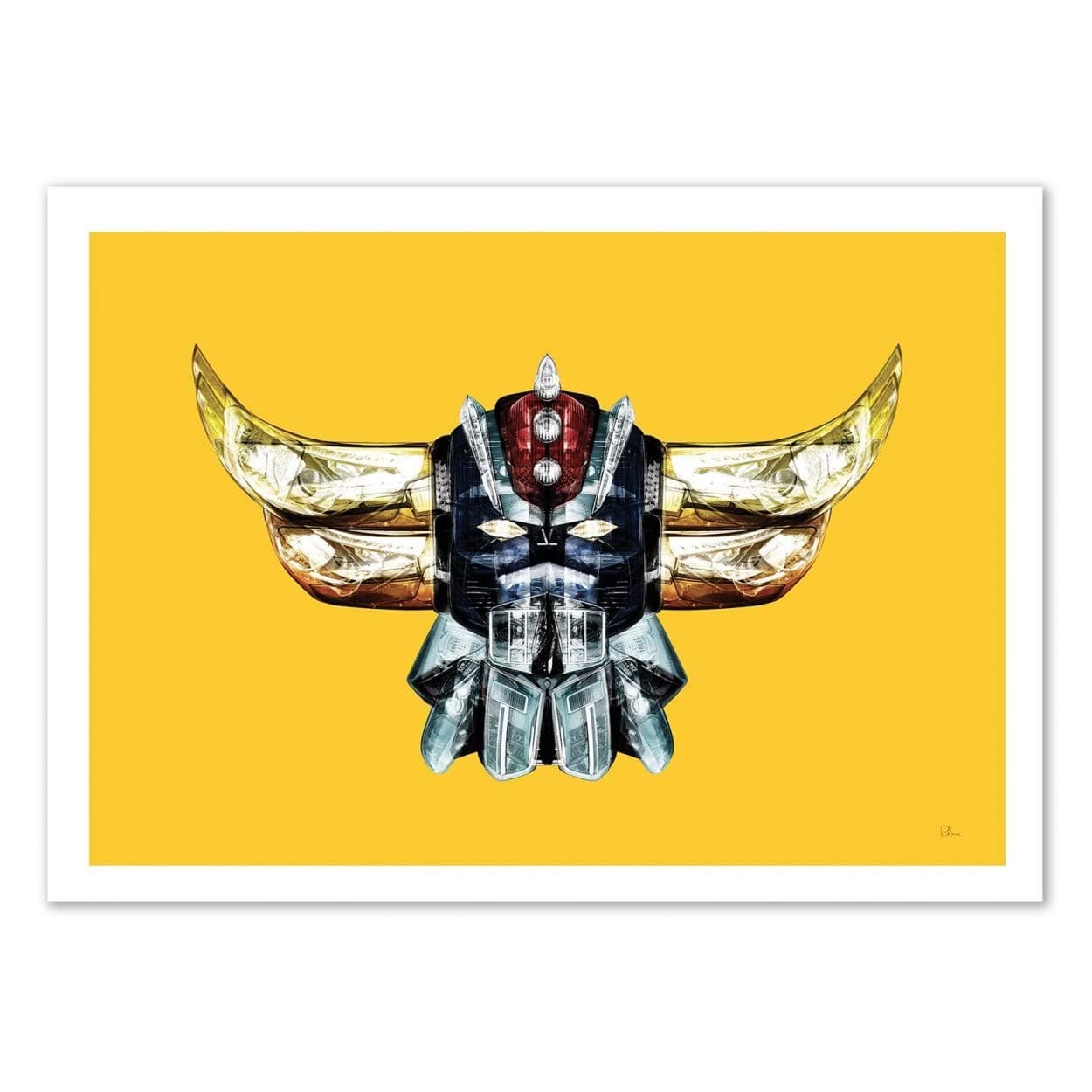 Wall Editions Art-Poster - Robotorak - Rubiant