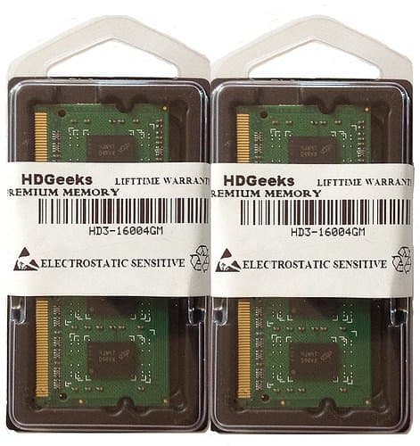 8GB kit (4GBx2) RAM Memory for Dell Alienware M14x R2, SO-DIMM DDR3 NON-ECC PC3-12800 1600MHz