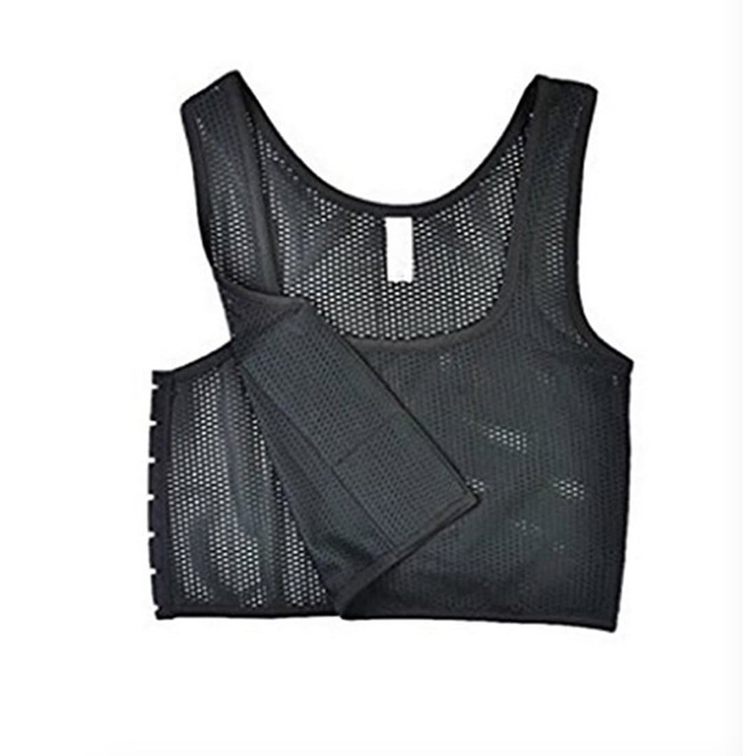 Lesbian Breathable Flat Chest Elastic Band Strapless Compression Binder Tank