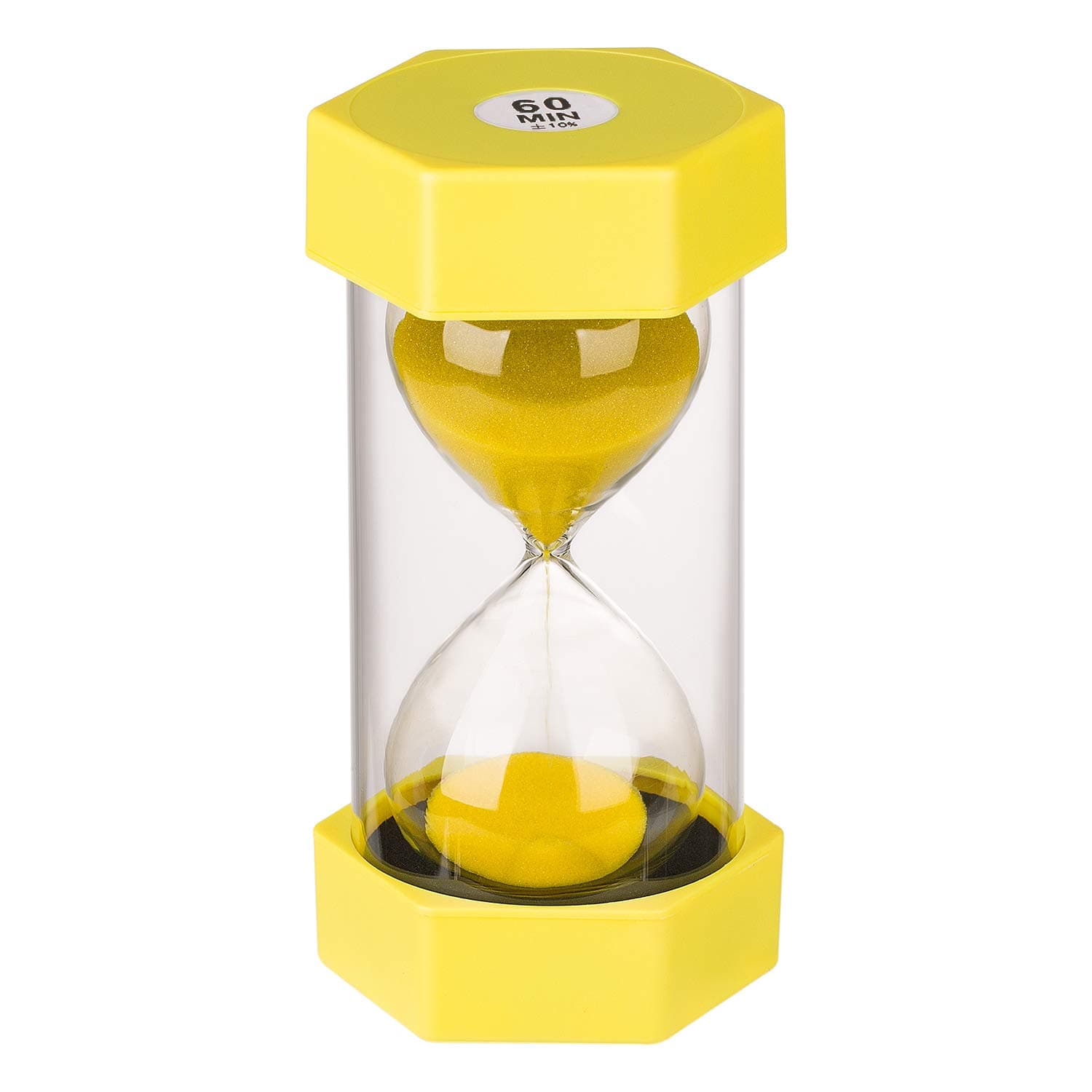 KSMA Sand Timer 60 Minutes Hourlass Timer,Colorful Sandglass Timer for Kids,Office,Classroom,Kitchen,Games,Toothbrush Timer Clock