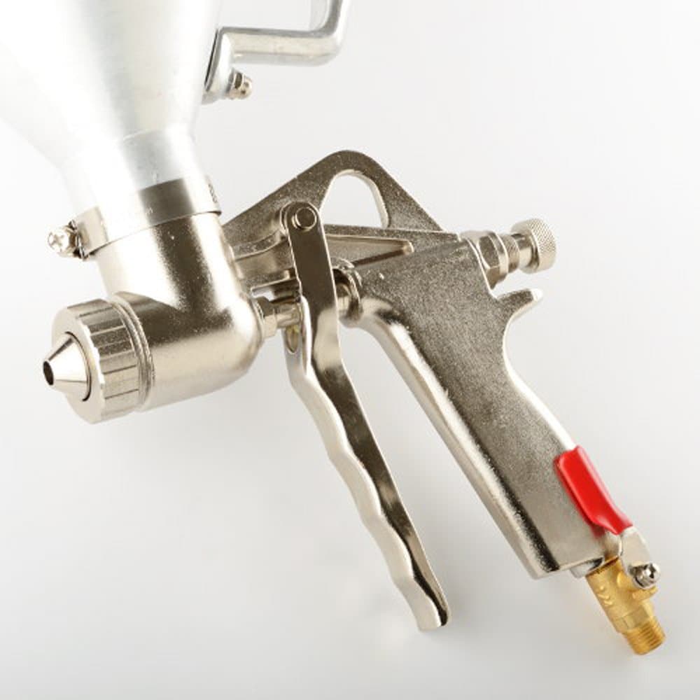 Air Texture Hopper Cup Gun 4500 C.C Professional Tool Air Paint Sprayer