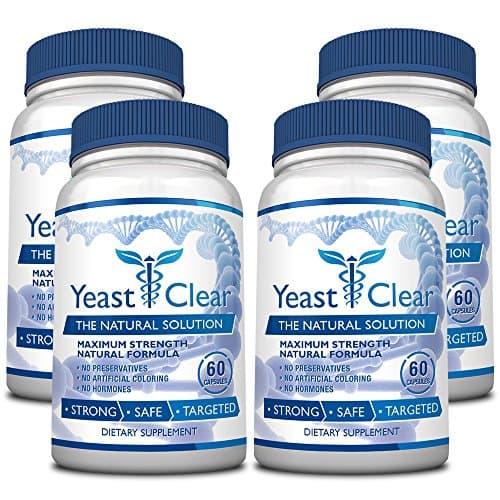 YeastClear: Yeast Infection and Candida Solution (4 Bottles)