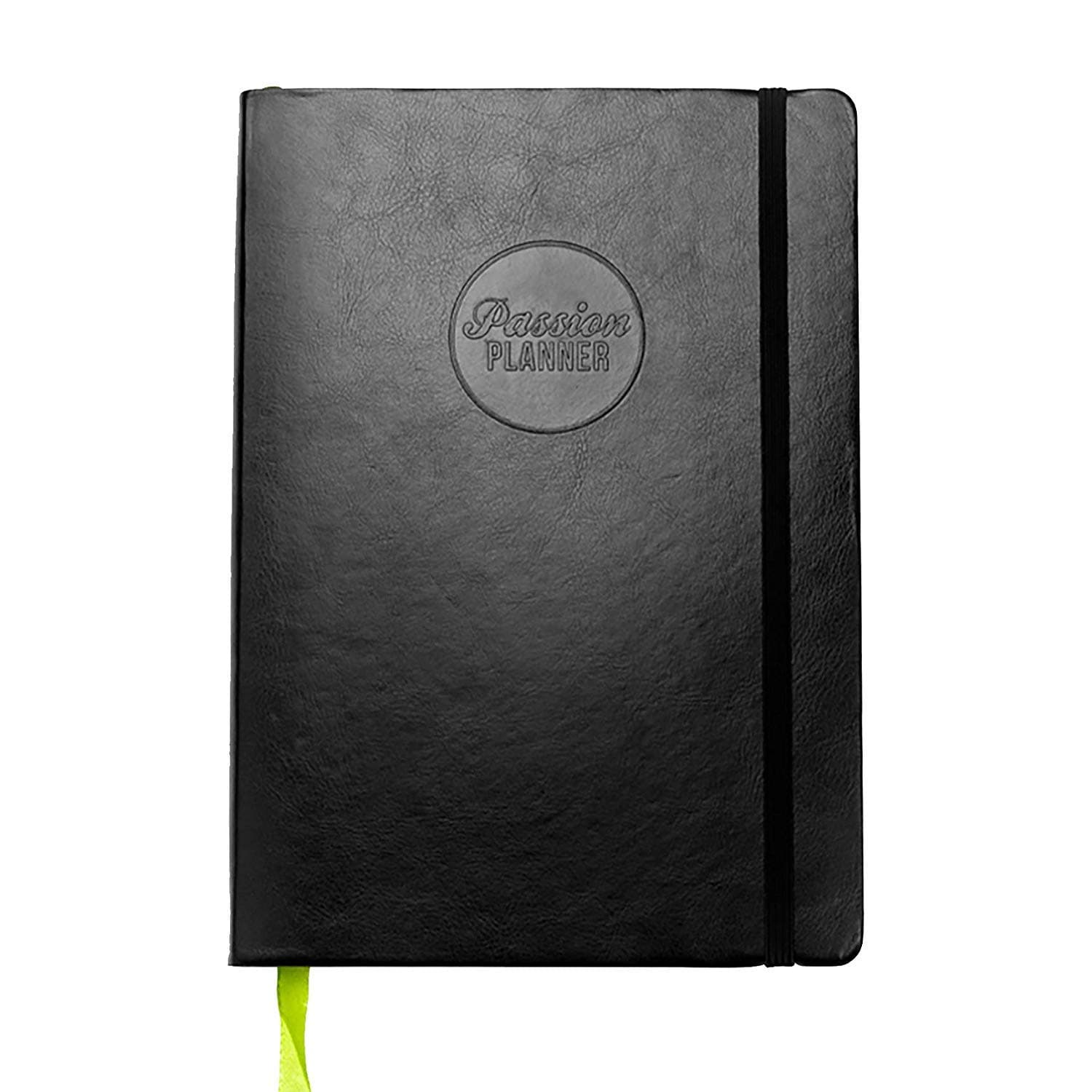 Passion Planner Large Dated Jan-Dec 2020 - Goal Oriented Weekly Agenda, Reflection Journal (A4-8.3 x 11.7 in) Sunday Start (Elite Black)