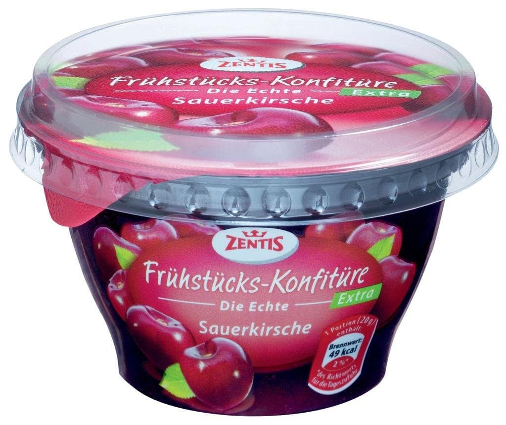 Zentis Sour Cherry Jam - Made in Germany