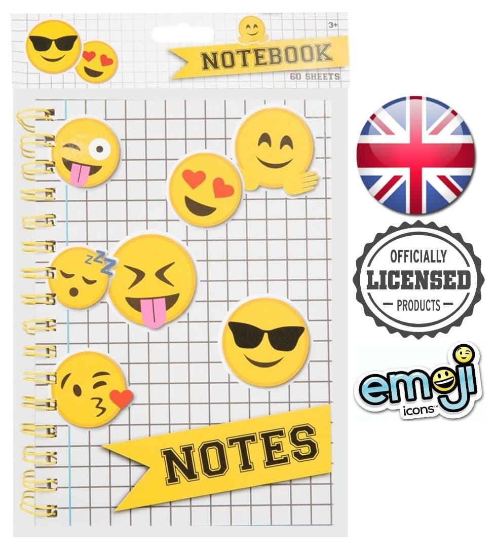 Emoji A5 60 Lined Sheet Memo Notes Notebook / Back To School / Stationery / Gift