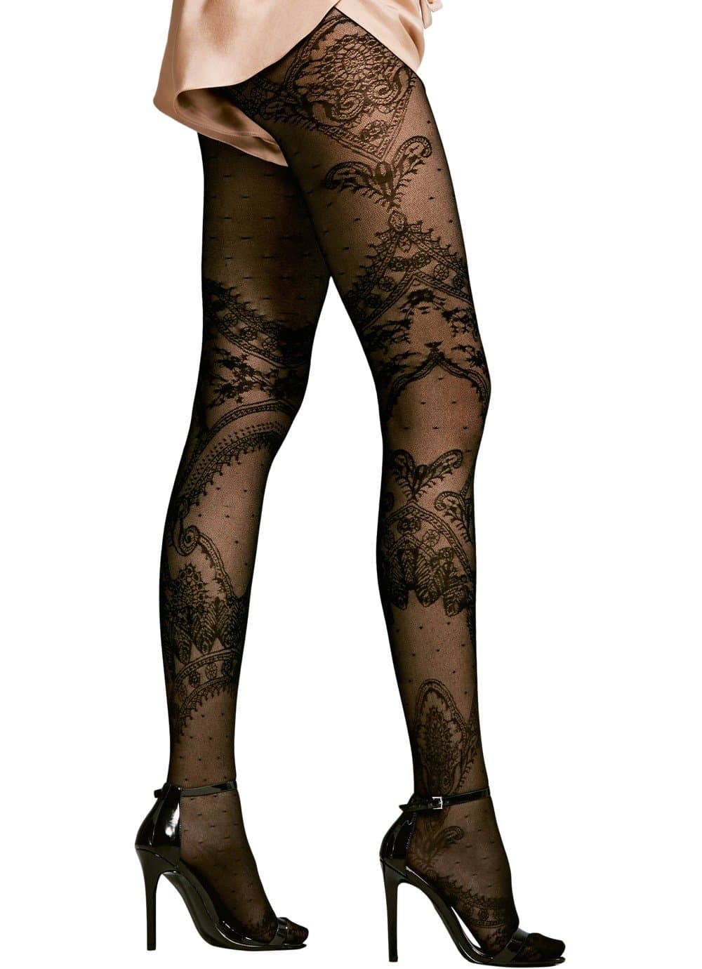 Fiore Paris Henna Tights-Black-Small/2