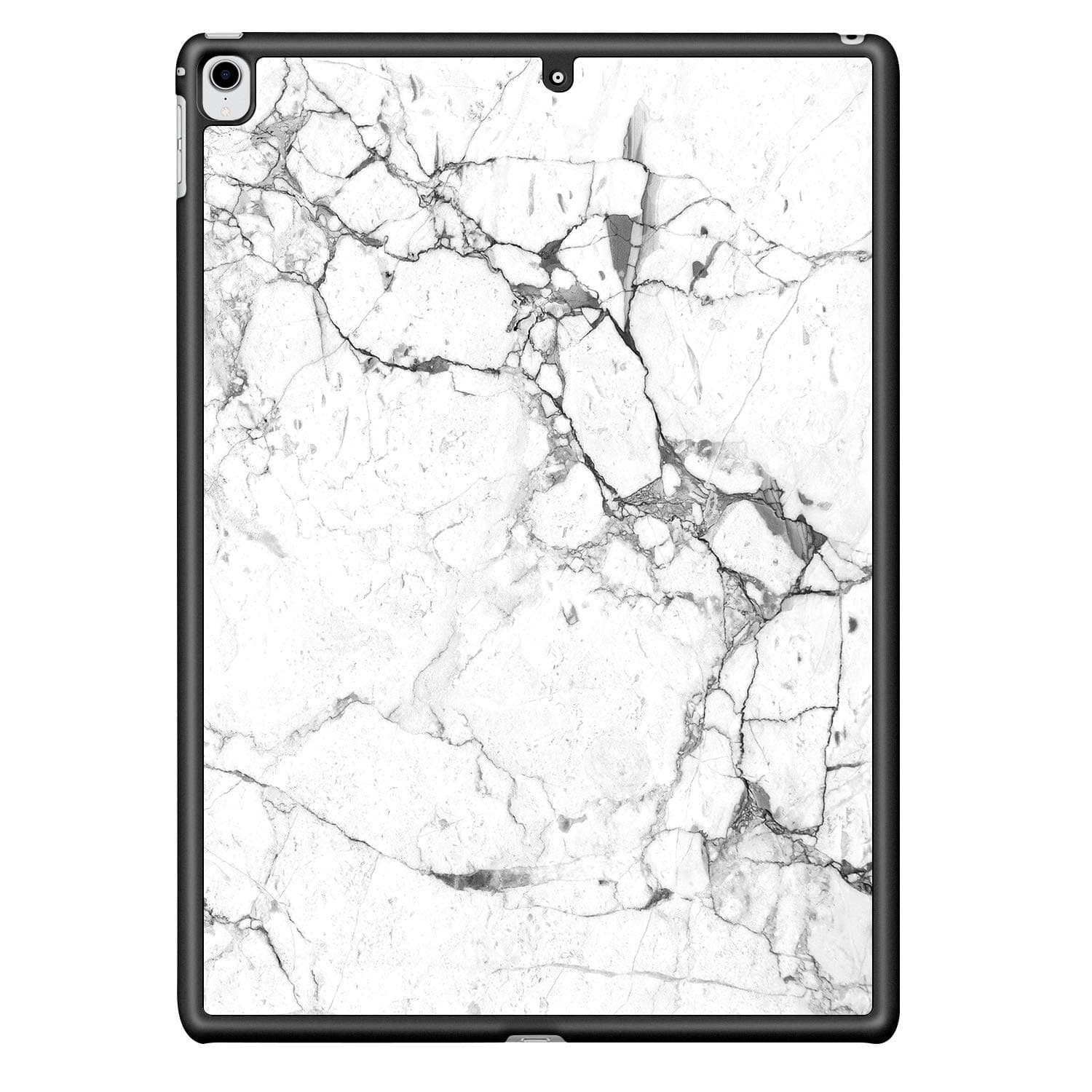 YDY iPad Pro 12.9 2018 Case, Lightweight Shock Proof Ultra-Thin Impact Resistant PC Hard Back Cover Case Compatible with iPad Pro 12.9 inch (White Marble)